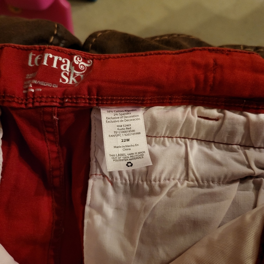 Red shorts